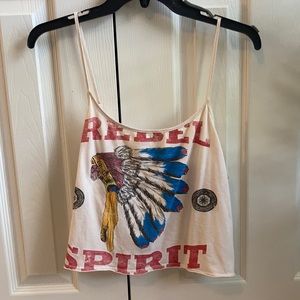 Rebel spirit crop top